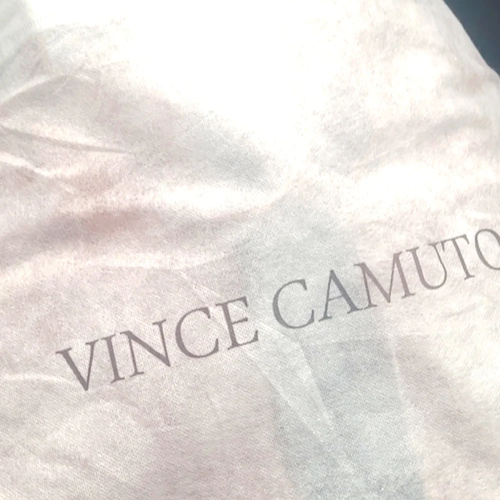 Vince Camuto Brown, Black Leather Tote